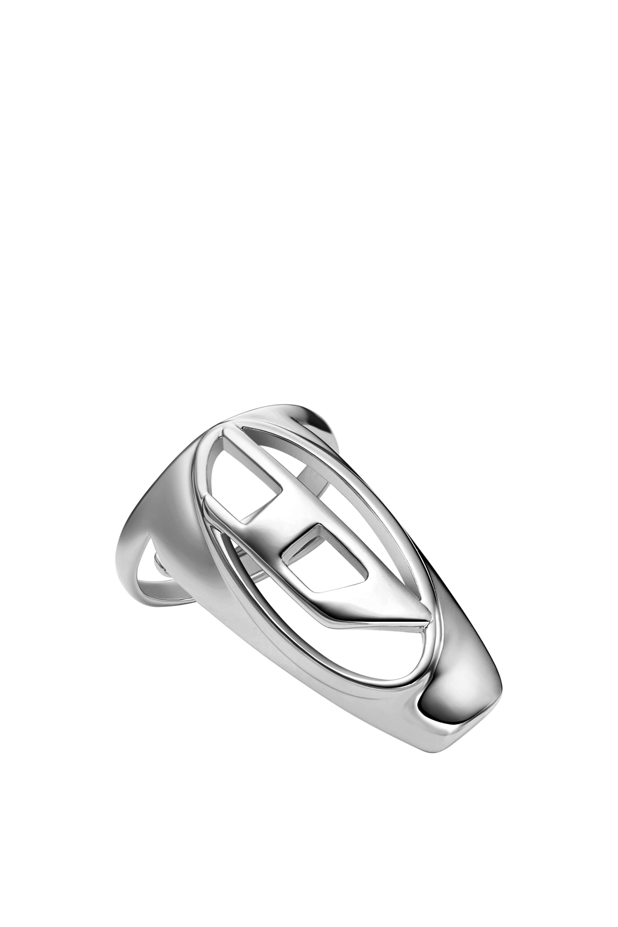 Diesel - DX1525 JEWEL, Unisex Nail Ring aus silbernem Messing in Silber - 2