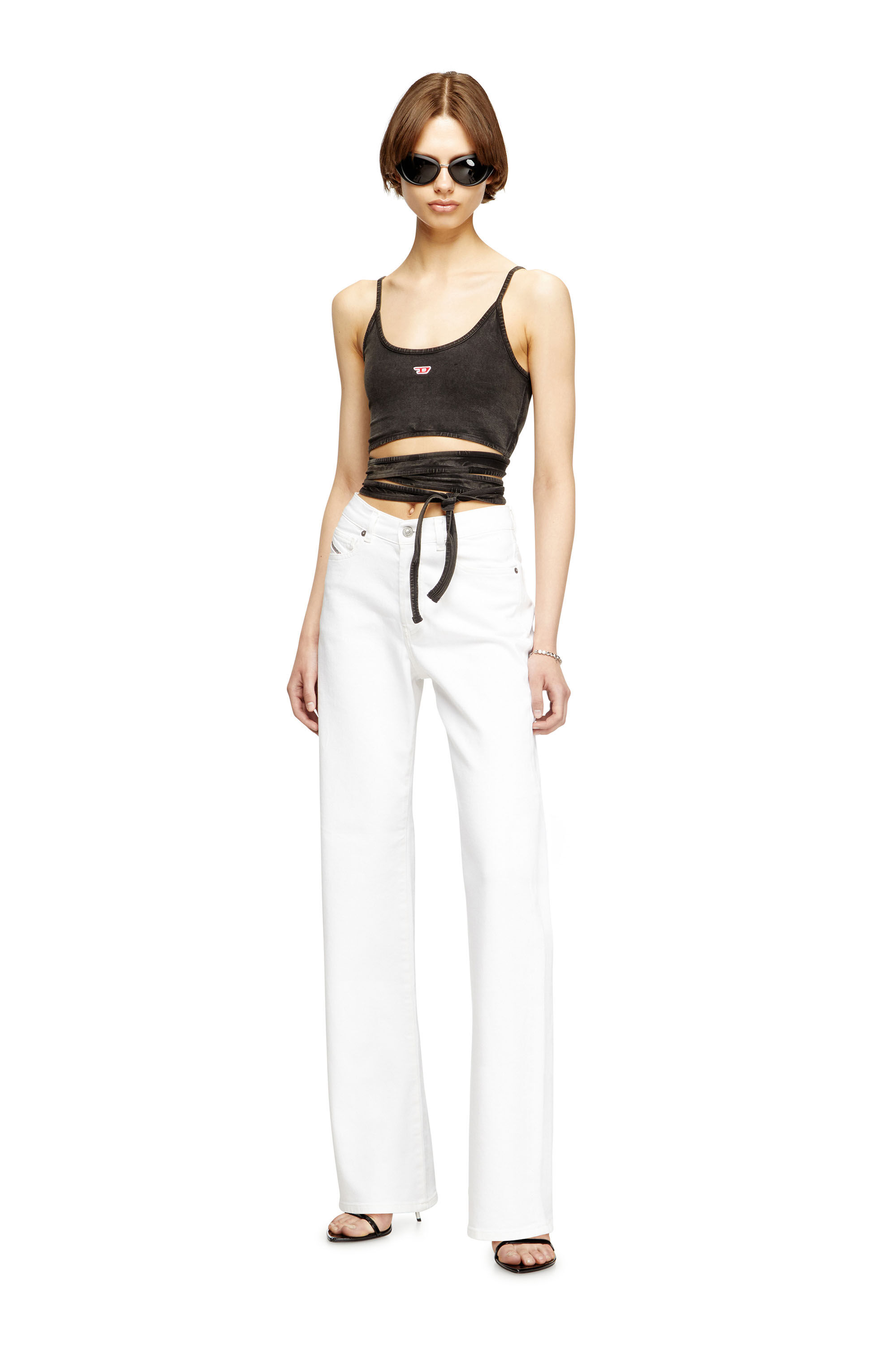 Diesel - Damen Regular Jeans 1971 D-Sent 09K05, Weiß - 1