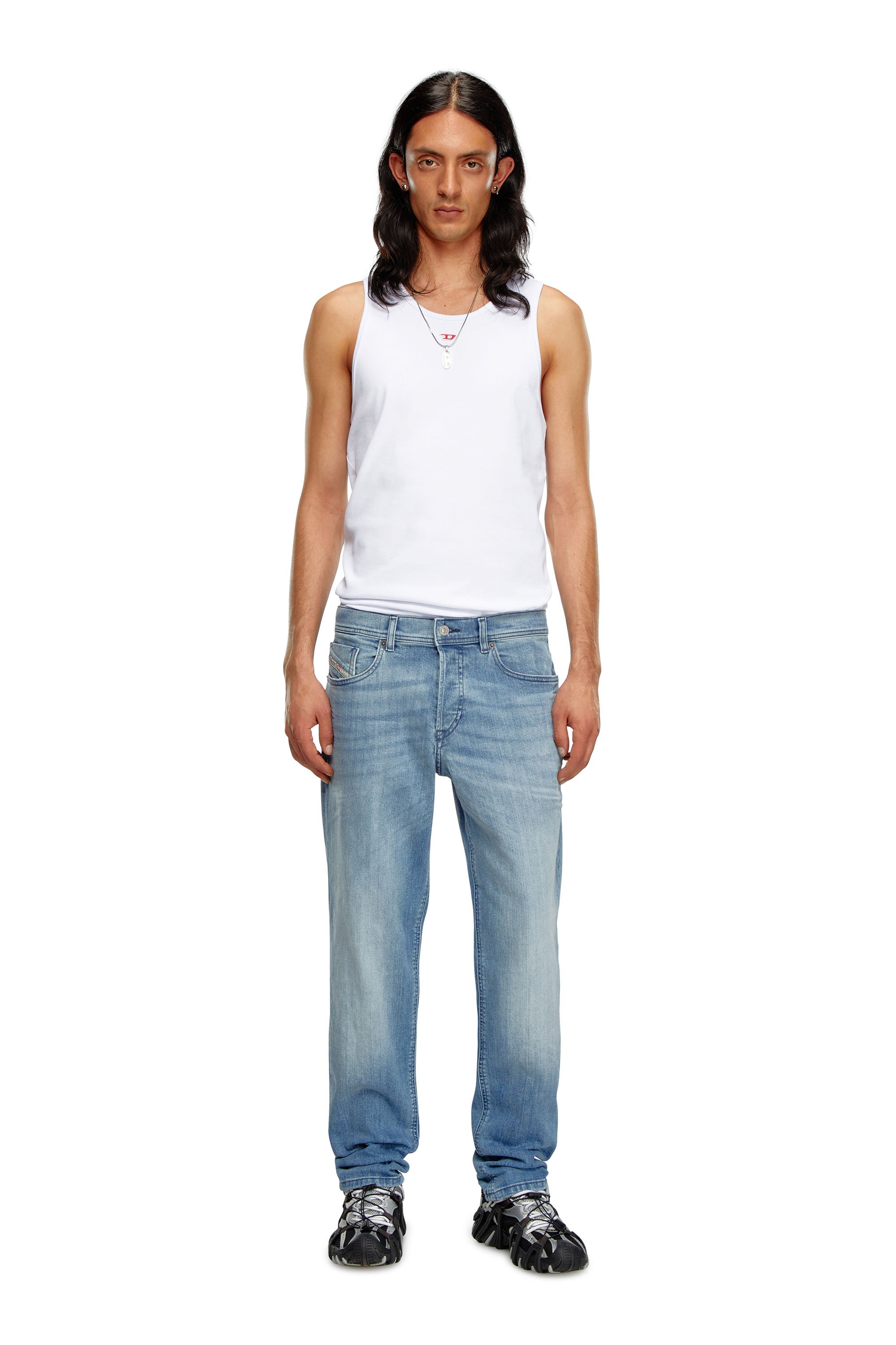 Diesel - Herren Regular Jeans 2023 D-Finitive 0GRDI, Hellblau - 2