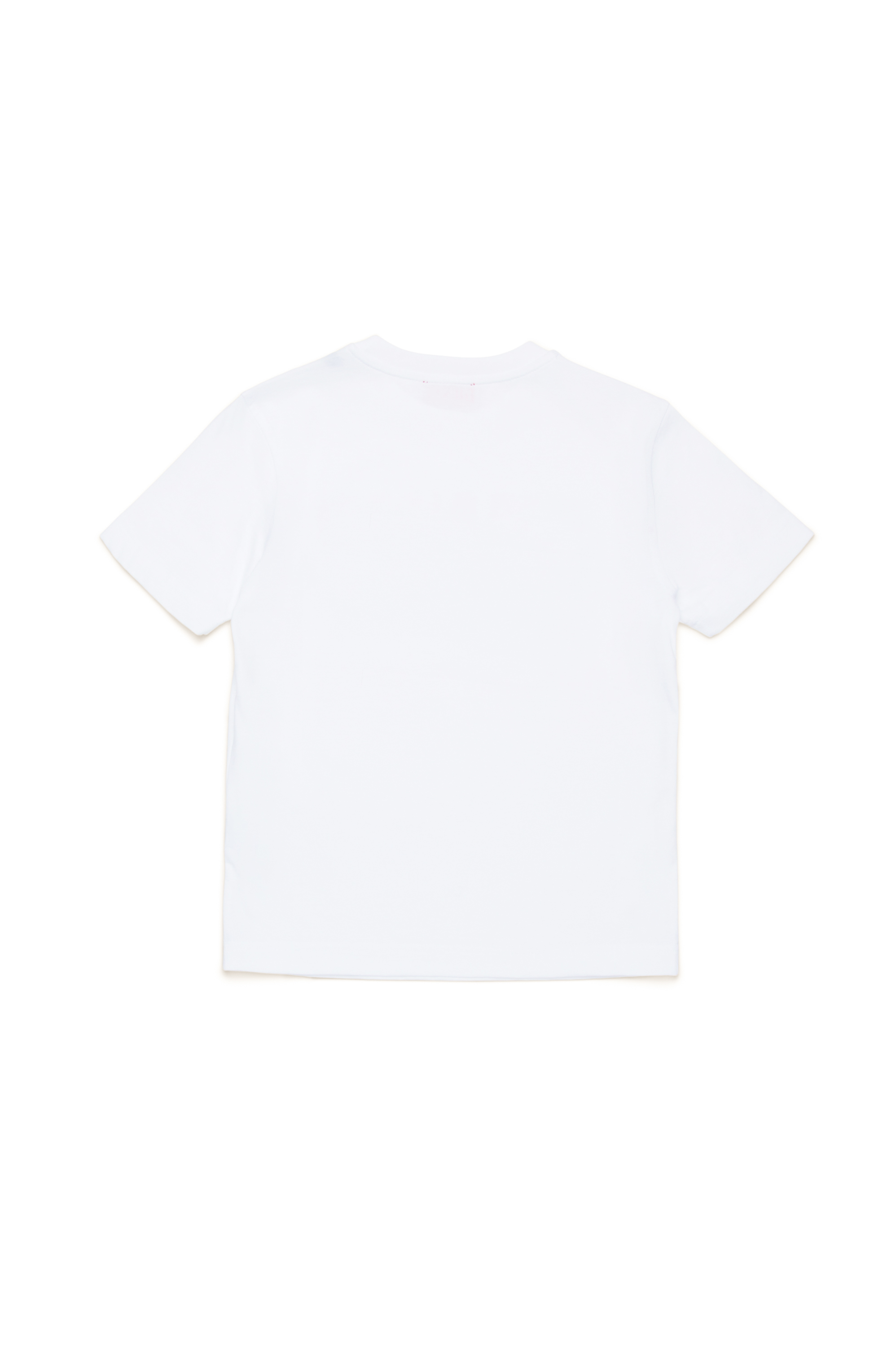 Diesel - TDIEGORL6, Herren T-Shirt mit verschmiertem Logo in Weiß - 2