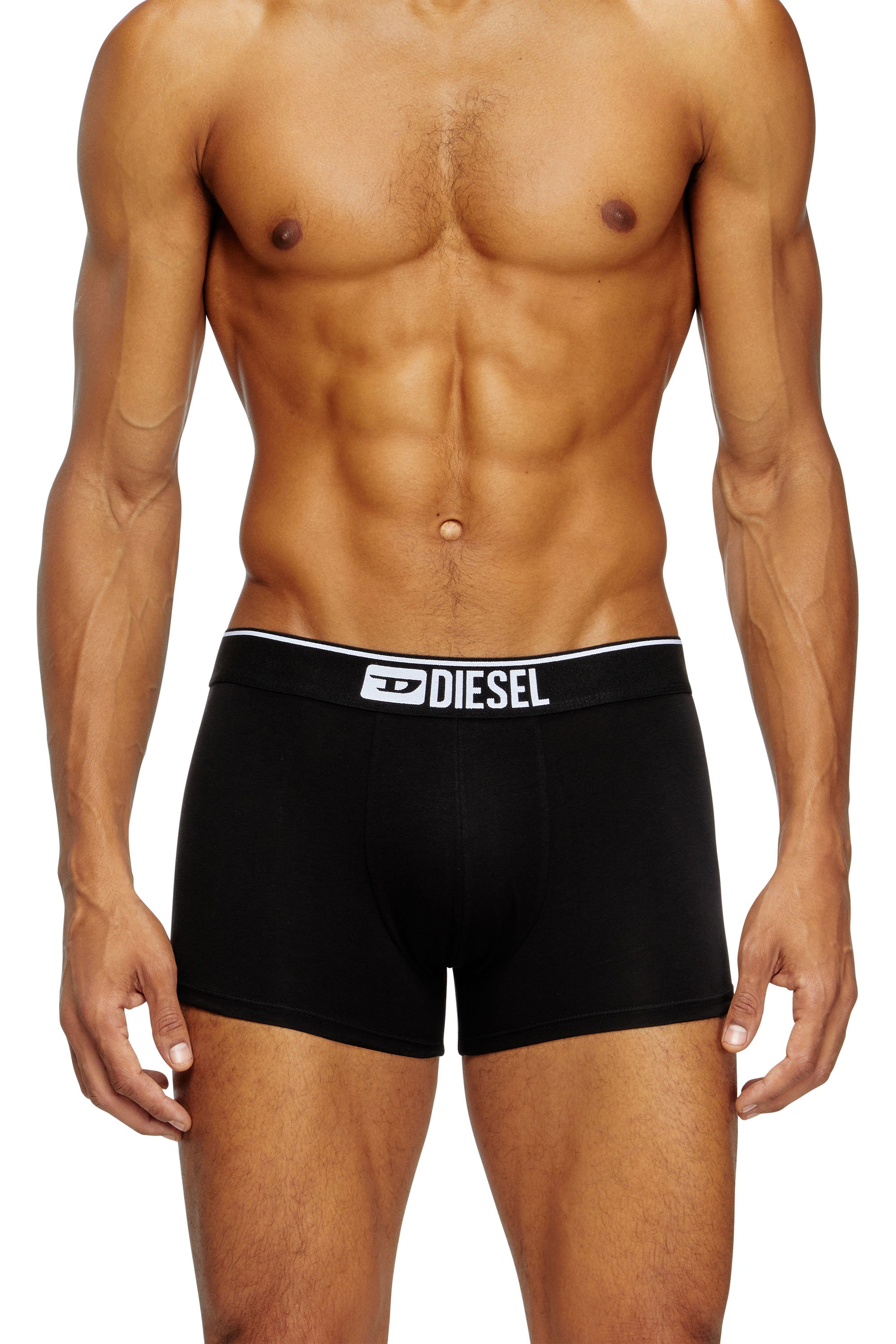 Diesel - UMBX-DAMIENTHREEPACK, Herren Einfarbige Retropants im Dreierpack in Schwarz - 3