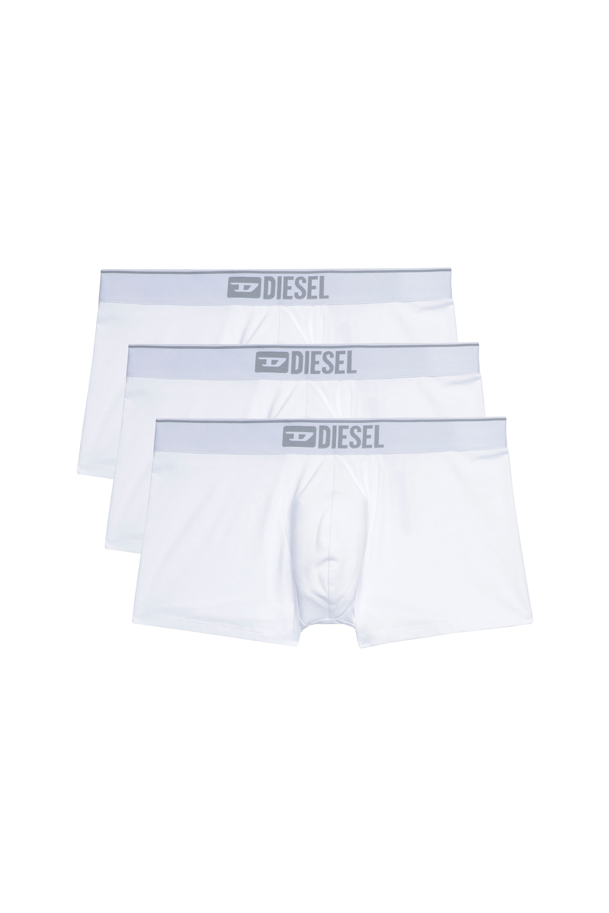 Diesel - UMBX-DAMIENTHREEPACK, Herren Einfarbige Retropants im Dreierpack in Weiß - 1