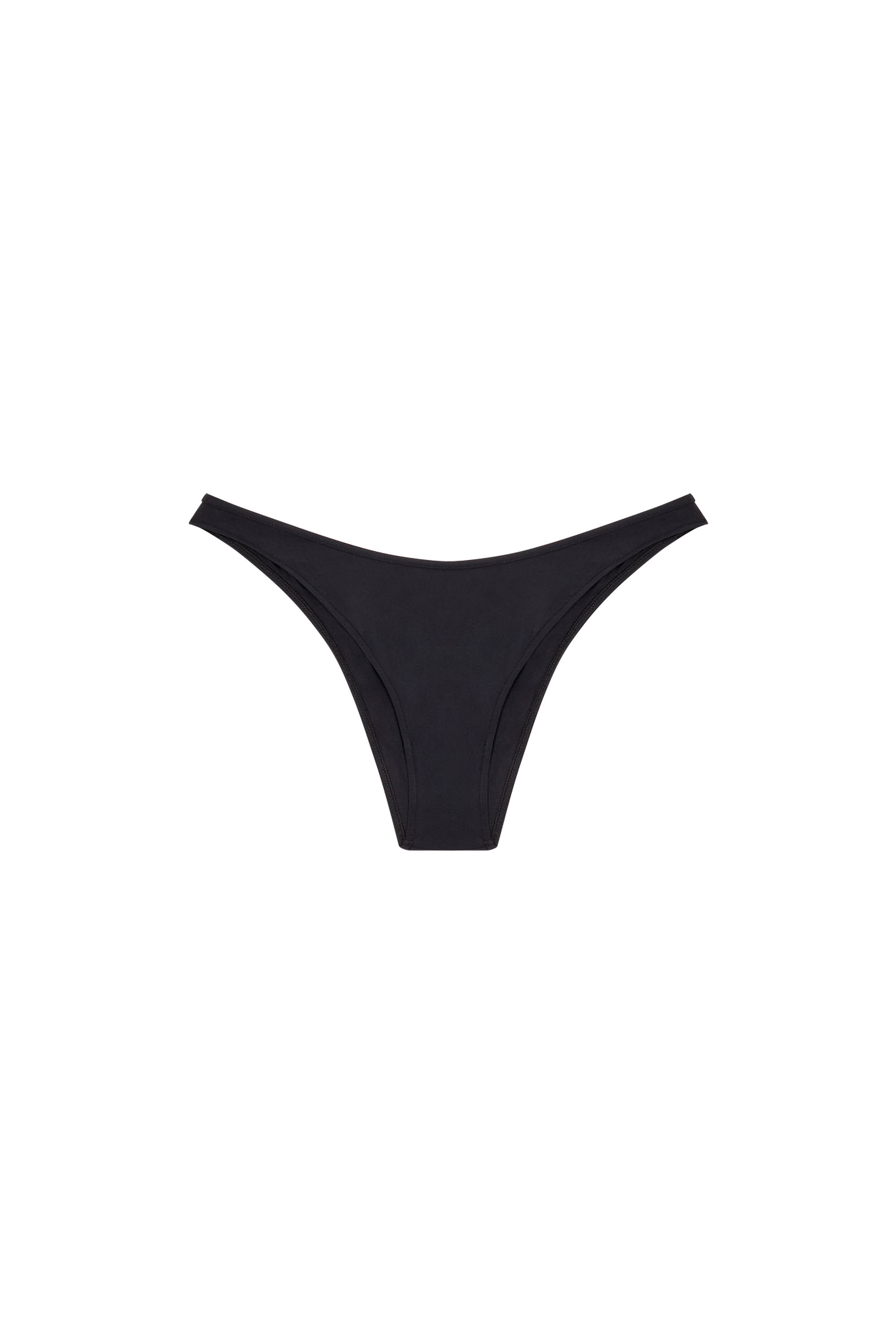 Diesel - UFPN-PUNCHY, Damen V-Front-Briefs mit Oval D-Plakette in Schwarz - 4