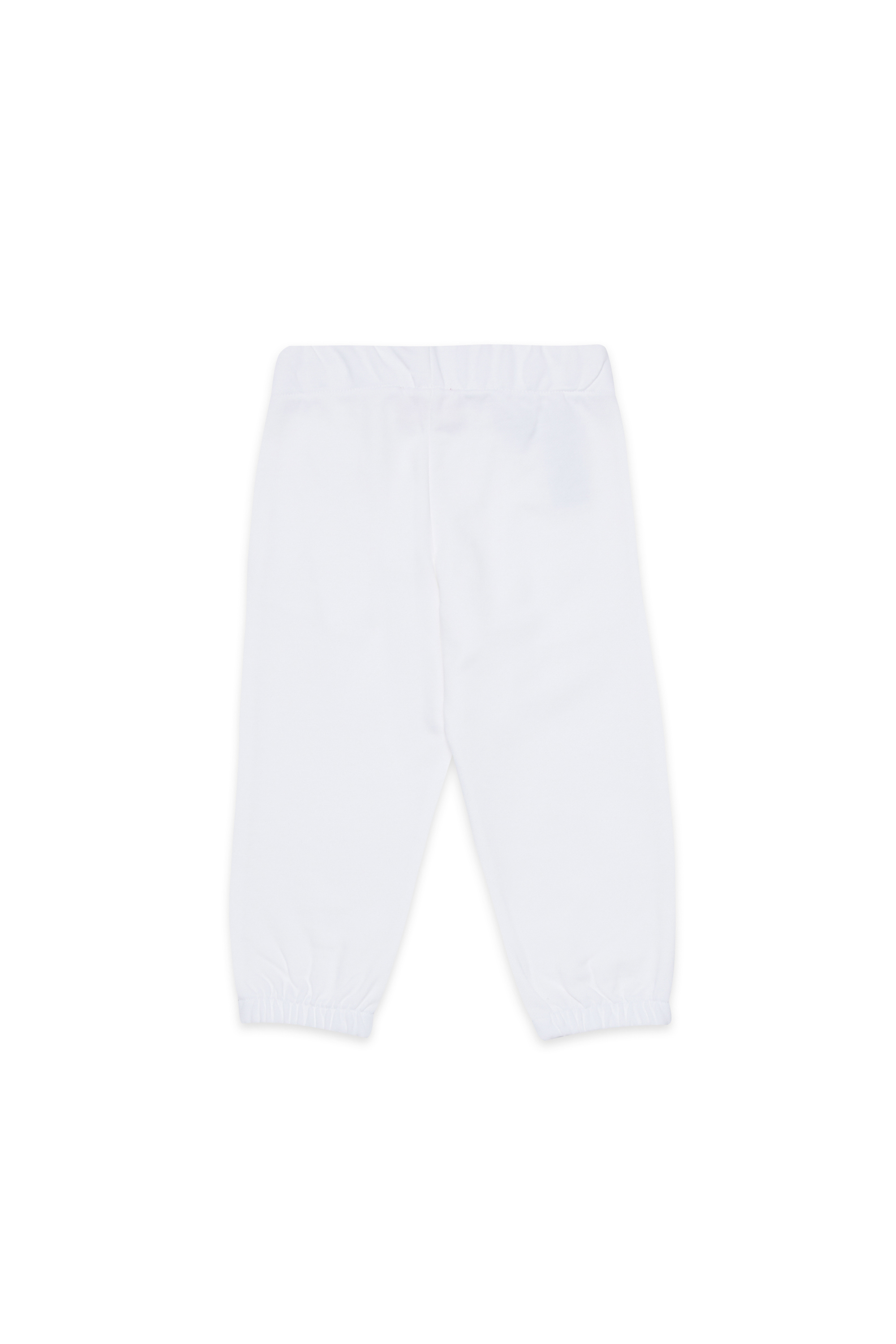 Diesel - PBASEB, Unisex Sweathose mit verschmiertem Logo in Weiß - 2