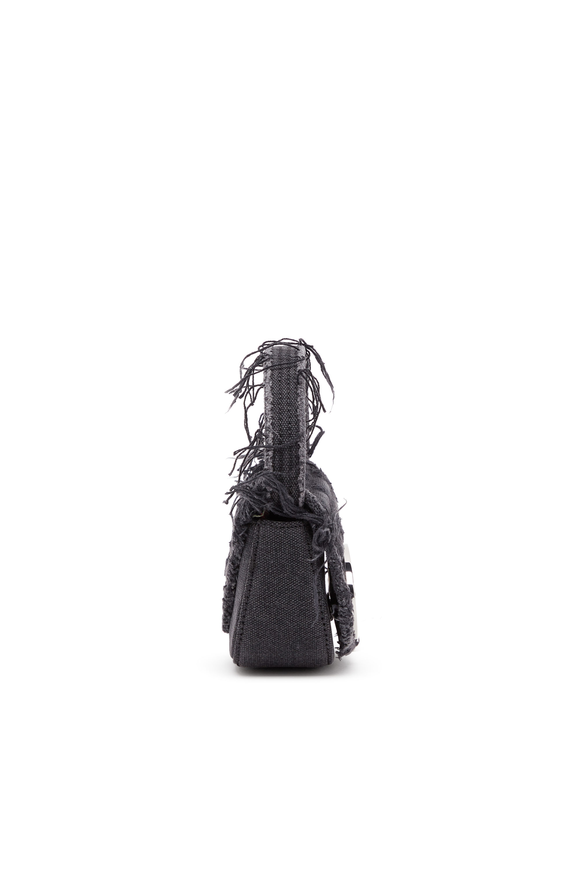 Diesel - 1DR XS, Damen 1DR XS-Ikonische Mini-Tasche aus Canvas und Leder in Schwarz - 3