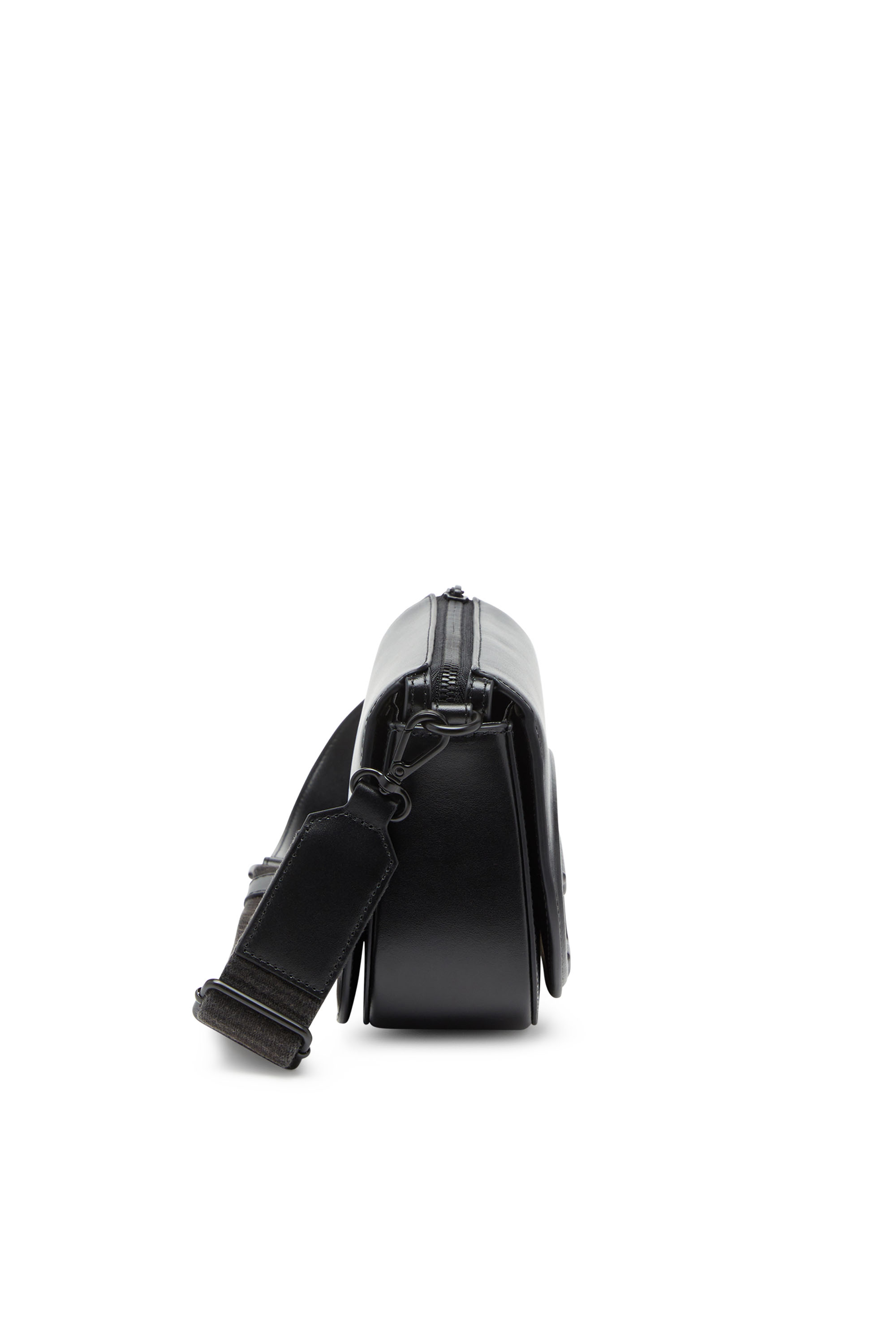 Diesel - 1DR CAMERA BAG, Unisex 1DR-Camera Bag aus hochwertigem Leder in Schwarz - 3