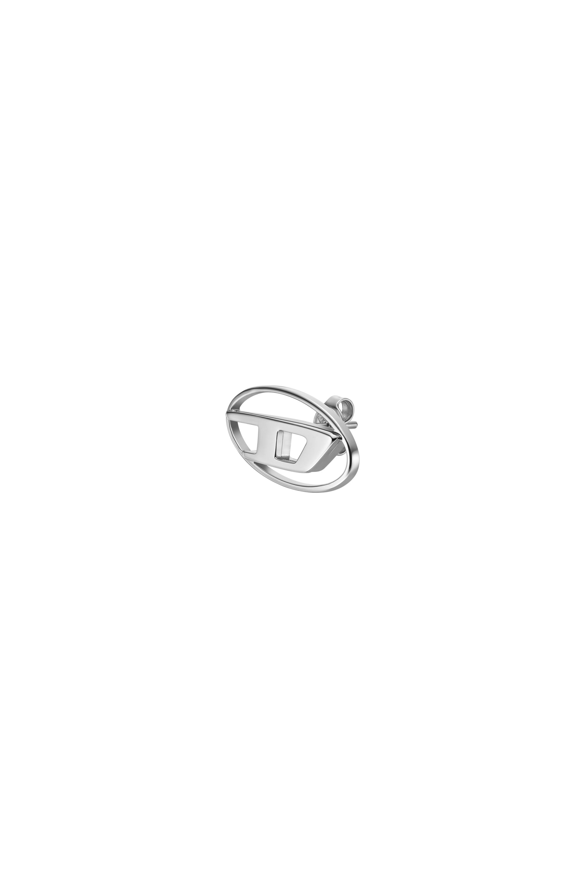 Diesel - DX1502, Unisex Ohrstecker aus Edelstahl in Silber - 1