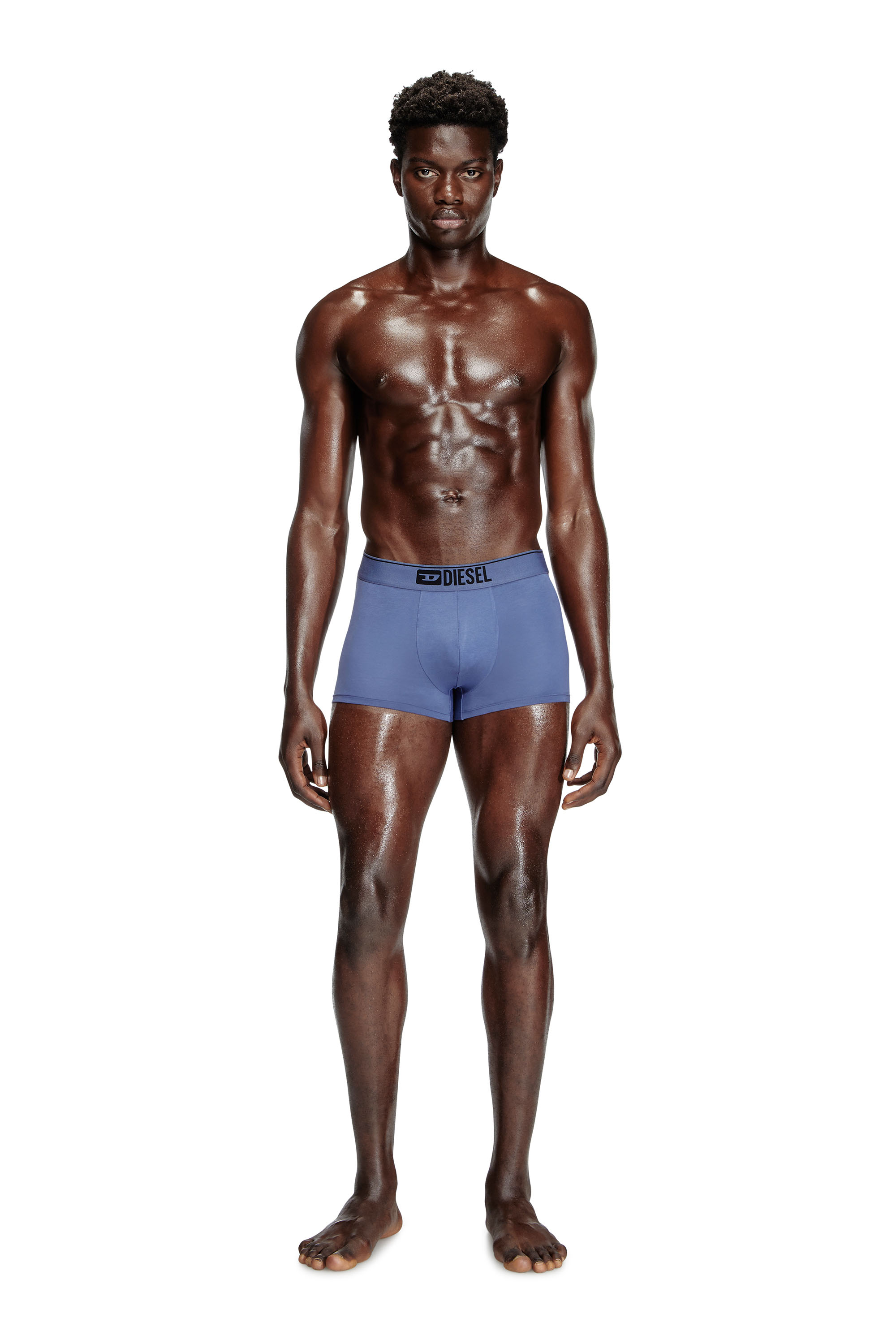 Diesel - UMBX-DAMIENTHREEPACK, Herren Einfarbige Retropants im Dreierpack in Schwarz/Blau - 2