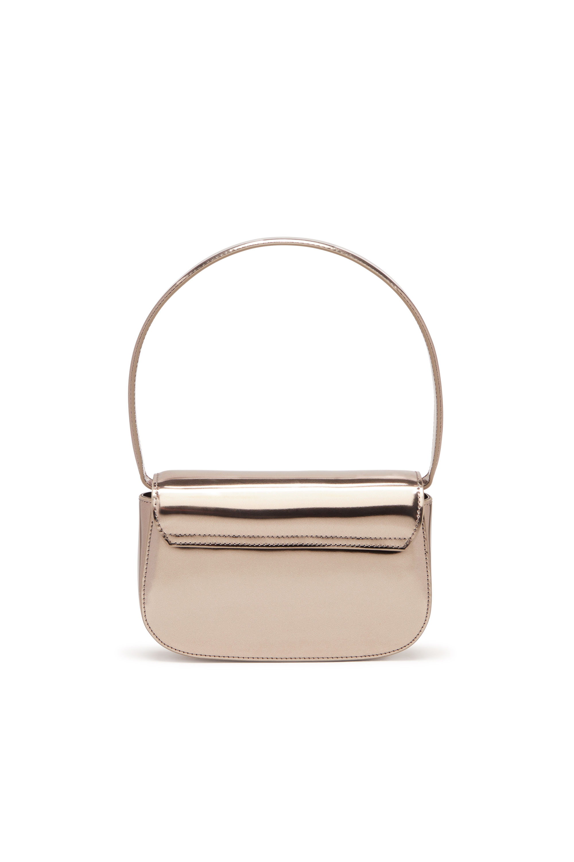 Diesel - 1DR, Damen 1DR-Ikonische Schultertasche aus Spiegel-Leder in Bronze - 3